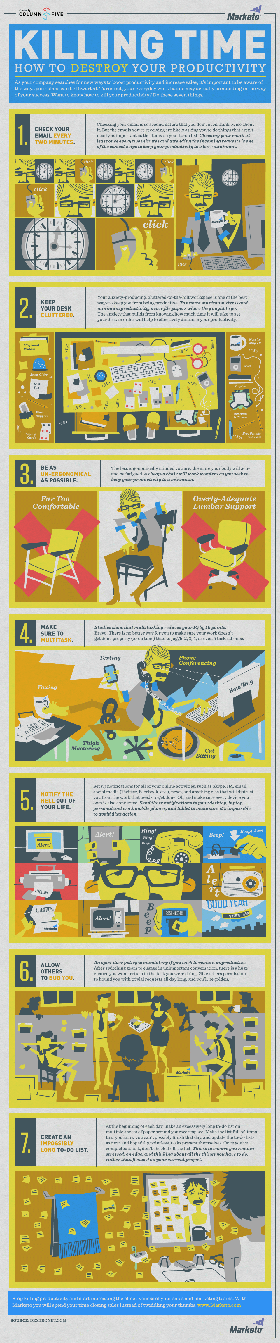 How to Destroy Your Productivity at Work