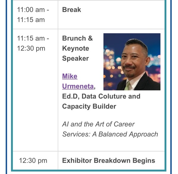 Leading the Dialogue: My Keynote on AI’s Place in the Future of Career Services at MWACE